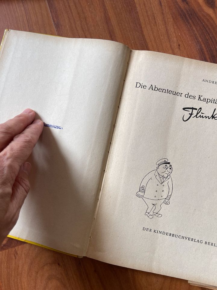 Abenteur des Kapitän Flunkerich Buch DDR Kinderbuch in Meißen