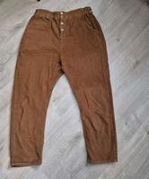 Zara Paperbag Cordhose high waist braun Bayern - Nersingen Vorschau
