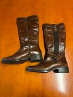 Stiefel Größe 40, echt Leder Hessen - Florstadt Vorschau