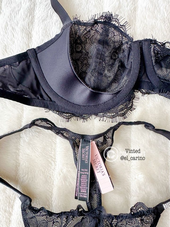 Victoria's Secret VS *Shine Strap* Unterwäsche Set Dessous Spitze in Koblenz