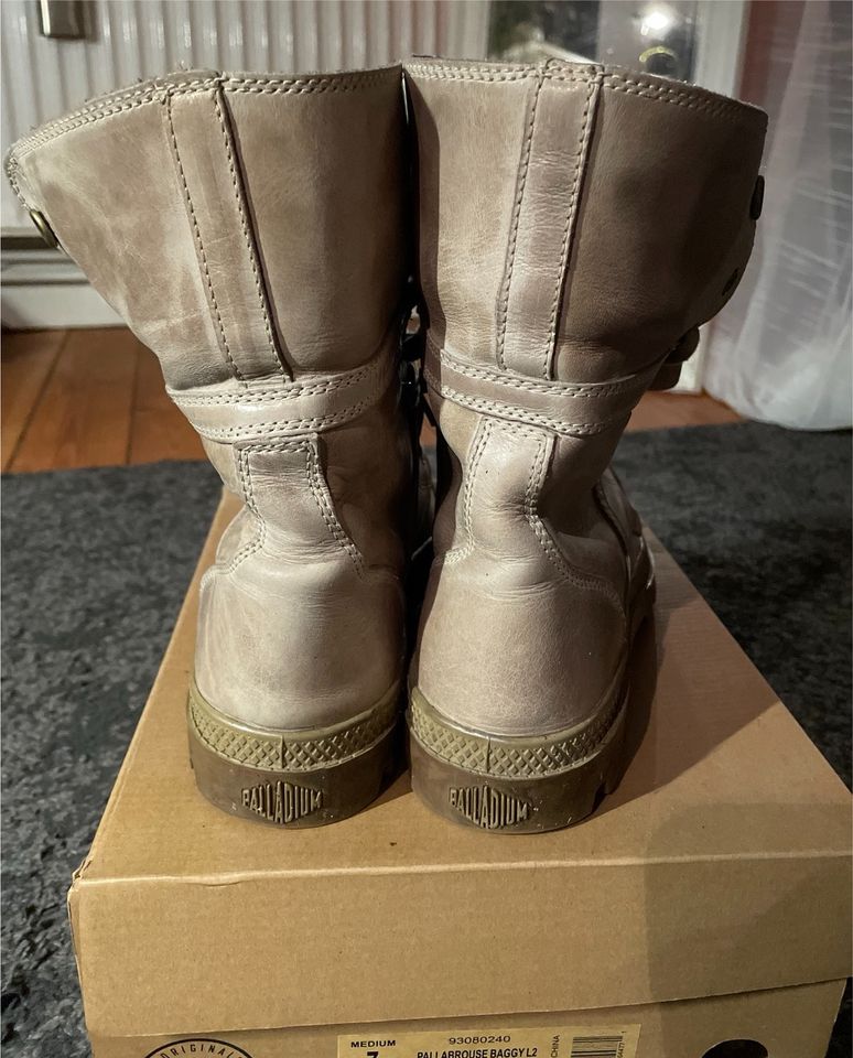 Palladium Pallabrouse Baggy L2 Schnürboots Khaki/Tan Gr. 41 in Bremen