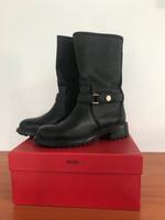 Hugo Boss Stiefel ganz aus Leder, Gr 38, neu, NP 380 € Nordrhein-Westfalen - Bad Honnef Vorschau