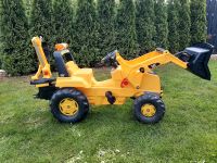 Rolly Toys Cat Traktor mit Heckbagger Ludwigslust - Landkreis - Pampow Vorschau