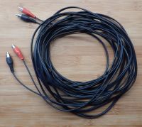 10m Cinch Audio Kabel 2 Cinch Stecker auf 2 Cinch Stecker Rheinland-Pfalz - Niederheimbach Vorschau