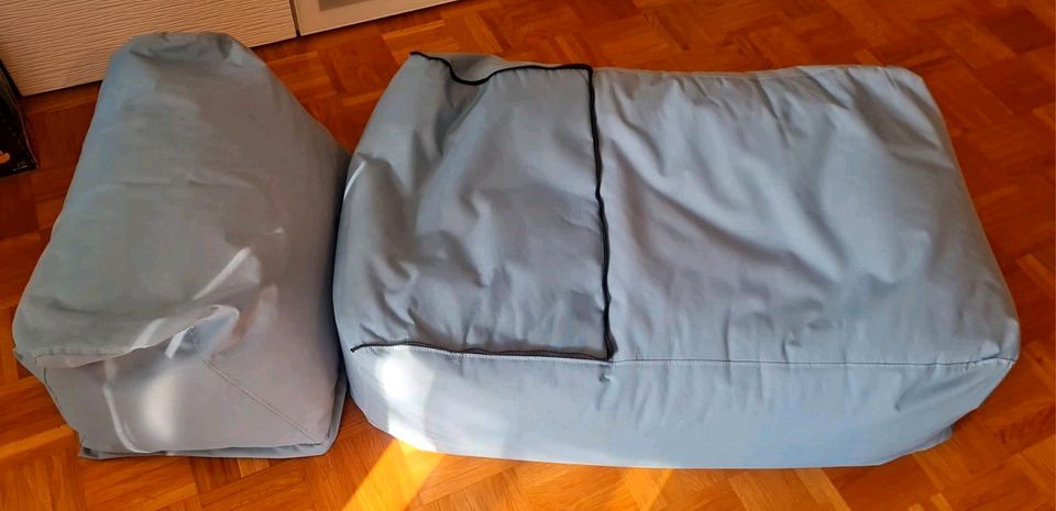 Sitzsack Sessel pastellblau Depot outdoor in Neu Ulm