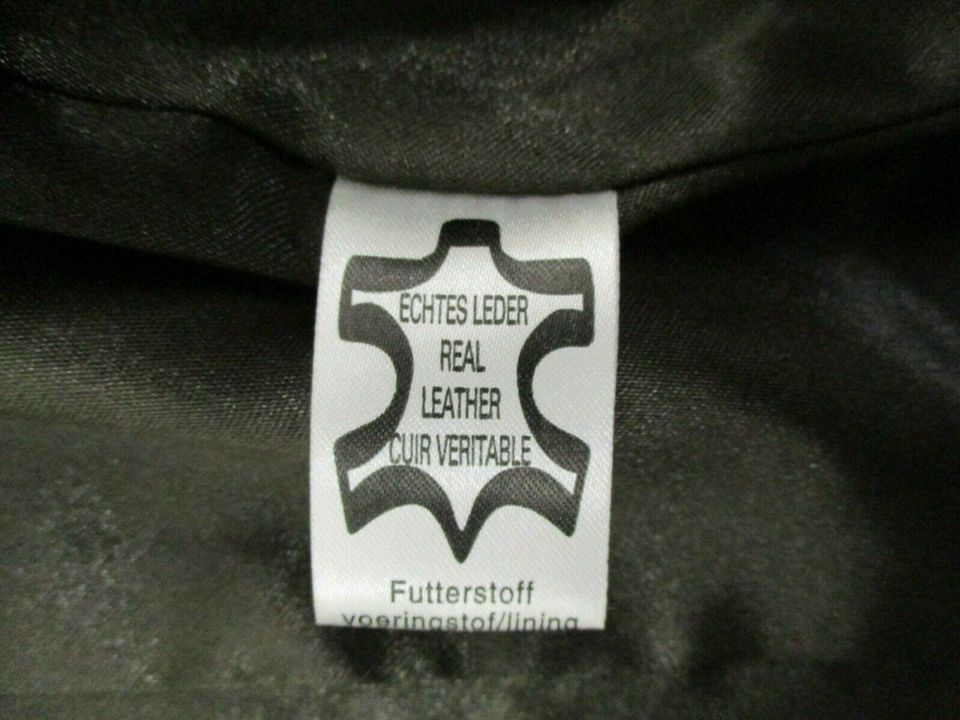 Yuppie Lederanzug Jacke Hose Lederjacke Lederhose braun Gr 38 in Isny im Allgäu