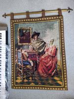 Super Antiquität mit Bronzeaufhänger Vermeer Wandteppich Niedersachsen - Braunschweig Vorschau