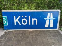 Autobahnschild Köln blau weiß Aluminium Essen - Essen-Ruhrhalbinsel Vorschau