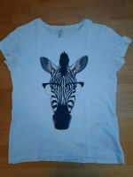 Zebra T-Shirt, weiß, Kids Only, 146/152, 11-12y Niedersachsen - Holzminden Vorschau