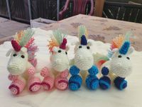 Einhorn Amigurumi gehäkelt Kuscheltier Brandenburg - Rhinow Vorschau