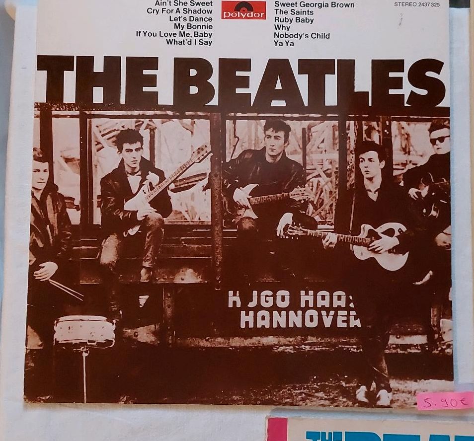 3 Beatles Schallplatten in Großschönau