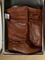 Neue unbenutzte Stiefel braun Venturini Eleganza Leder Größe 39 Schleswig-Holstein - Wanderup Vorschau