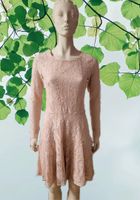 Schönes Kleid Langarm mit Spitze Rose Puder Farbe Gr.38 Mitte - Tiergarten Vorschau