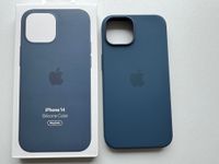 Apple Silikon-Case für iPhone14 in Storm Blue, Fabrikneu! Berlin - Spandau Vorschau
