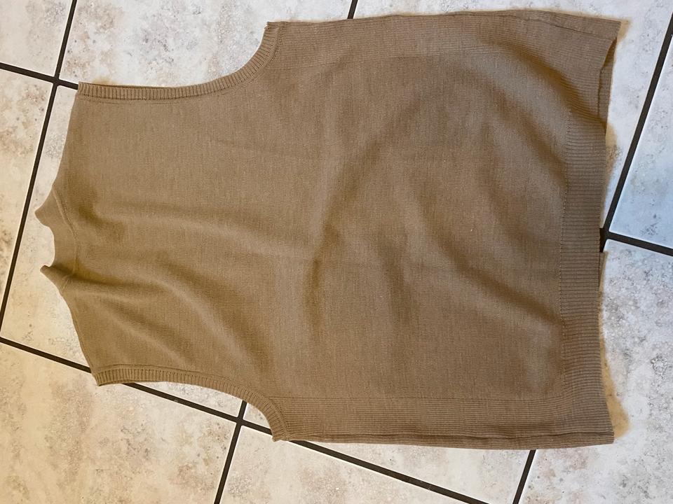 Wunderschöne Herren, Strickweste, Wolle Mix, Größe 52, beige in Delmenhorst