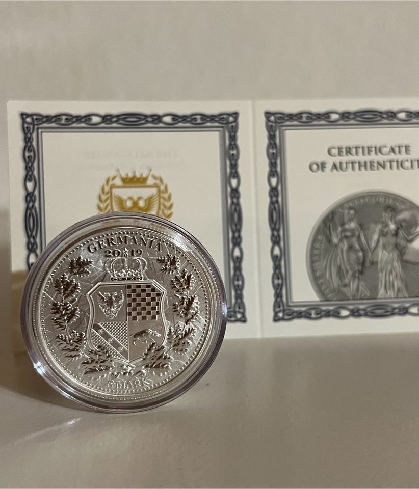 1 oz 999.9 Silber COLUMBIA & GERMANIA - 2019 in Kernen im Remstal