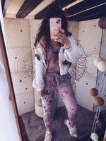 Leinen Hosenanzug Floral Hippie Boho Onesize Neu Niedersachsen - Freren Vorschau