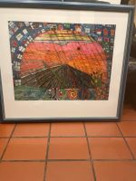 Hundertwasser-Bild  80x 90 cm Nordrhein-Westfalen - Recklinghausen Vorschau