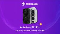 ➜ Bitmain Antminer S21 Pro - 234 TH/s - Bitcoin Miner (BTC) Nordrhein-Westfalen - Hamm Vorschau