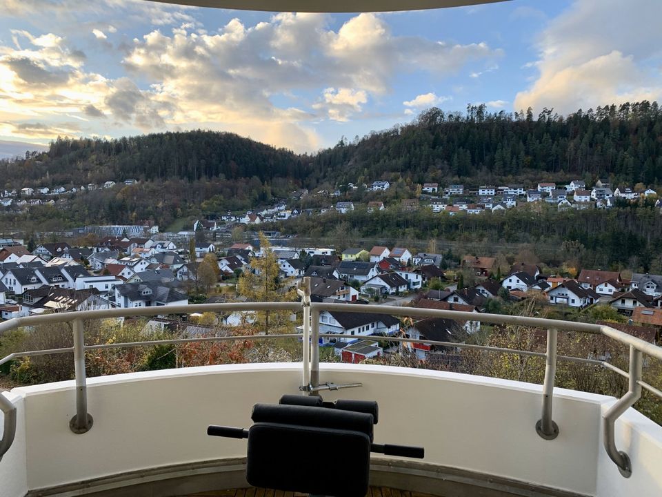 3.5 Zimmer Wohnung mit atemberaubendem Ausblick über Epfendorf in Epfendorf