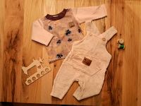 Set, Latzhose, Langarmshirt, Handmade  Selfmade, Gr. 62/68 Nordrhein-Westfalen - Hilden Vorschau