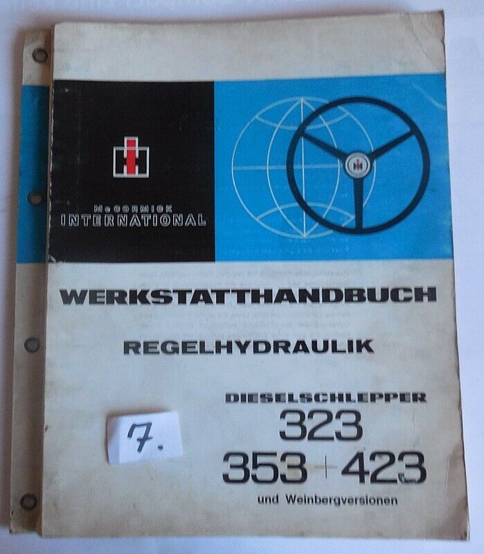 IHC, Werkstatthandbuch, Montageanleitung, Schlepper, Traktor in Oberding