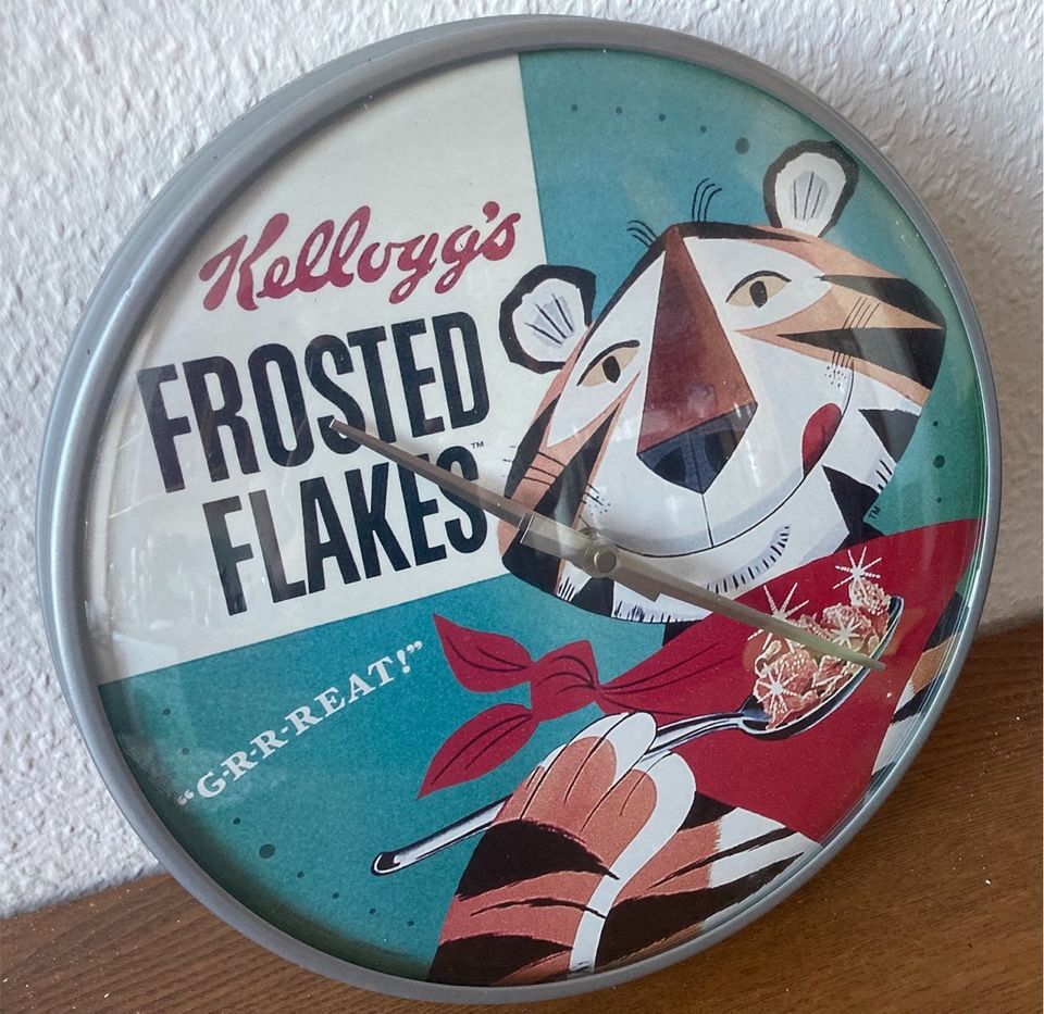 Kellogg’s Frosties Wanduhr in Dresden