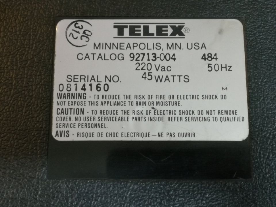 TELEX Copyette 1 & 3 - 4 Deck Kassettenduplikator Aufnahmegerät in Weilburg