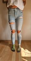Denim Co. Ripped Skinny Jeans Gr. XXS 32 hellblau Leipzig - Engelsdorf Vorschau