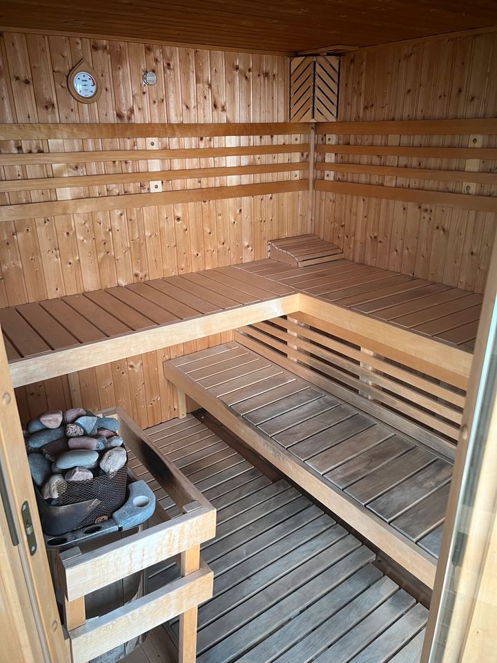 Sauna mit Saunaofen in Bergrheinfeld