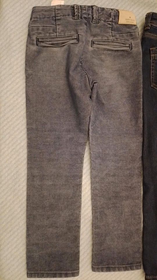 2 Jeans/Hosen slim/skinny Gr. 110/116 (Kanz/Palomino) in Eime