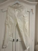 Zara Hose hohe Taille cremeweiß gr. M Bayern - Neunburg Vorschau