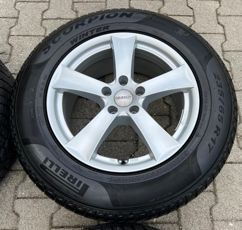 4 ALU WINTERRÄDER 235/65R17 104H AUDI Q5 8R FY WINTER TOP #14MQ in Bad Tölz