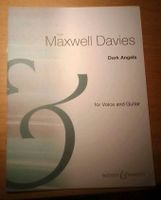 Peter Maxwell Davies Dark Angels NEU Gitarrennoten Gitarre Noten Hessen - Wiesbaden Vorschau