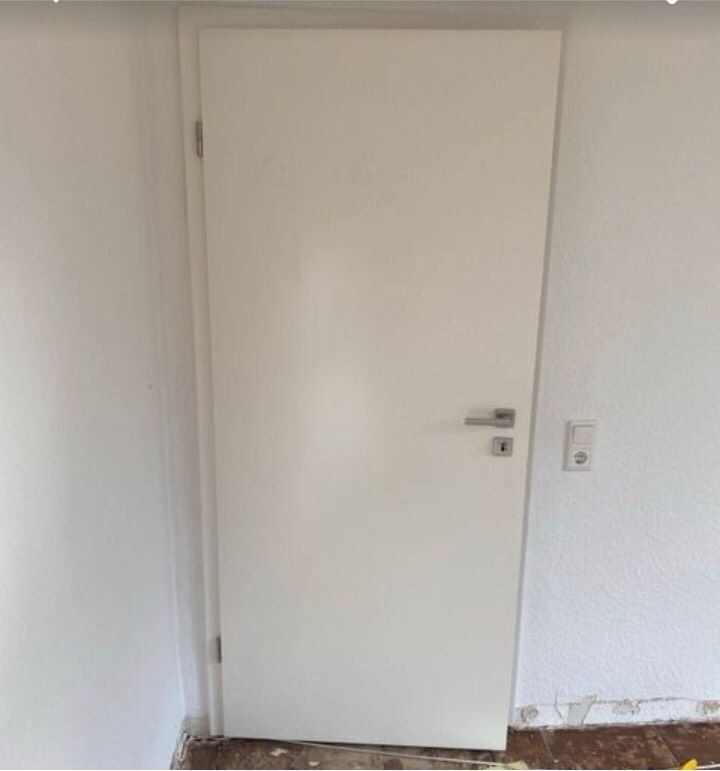 2x Dextüra Türen+Zargen, 86x200x27, DIN links+rechts, weiß in Köln