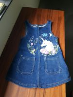 Trägerkleid Hänger Jeans mit Einhorn Gr. 98/104 Baden-Württemberg - Tengen Vorschau