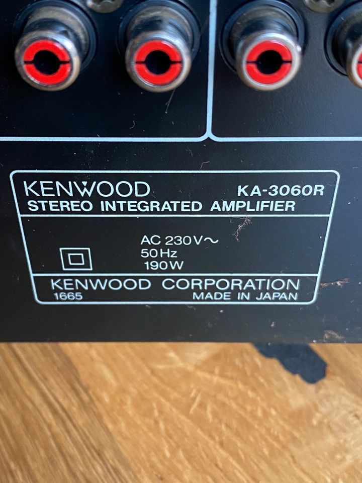 KENWOOD KA-3060R STEREO INTEGRATED AMPLIFIER Verstärker in Alsdorf