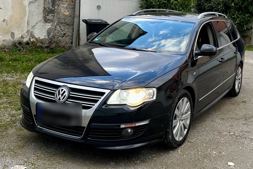 VW Passat B6 2.0TDI R-line mit Solar Dach Vollausstattung in Ludwigshafen