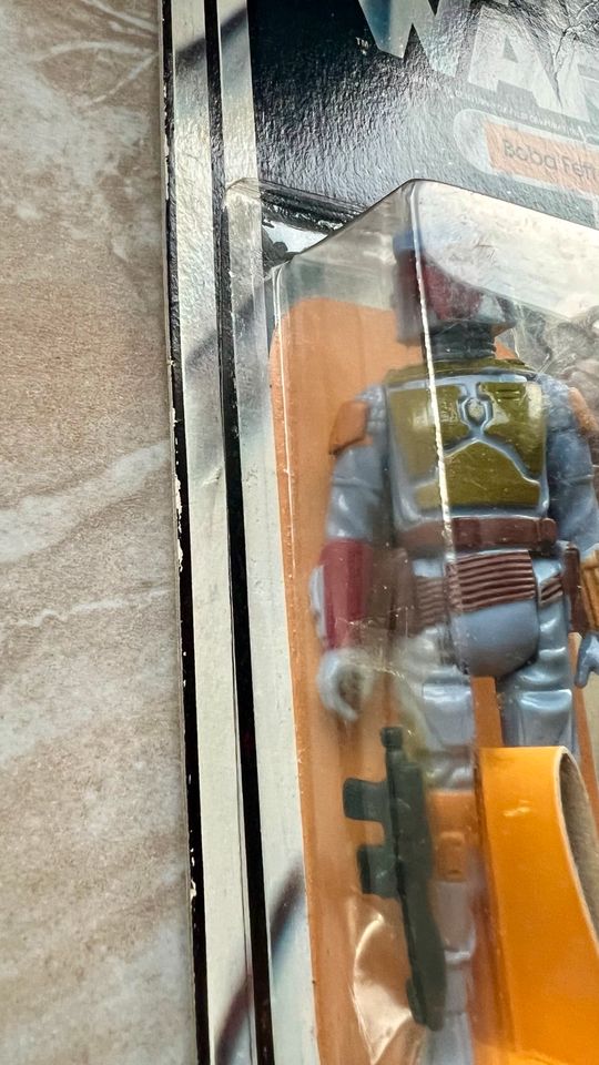 Star Wars vintage kenner canadian 20back Boba Fett MOC in Schwetzingen