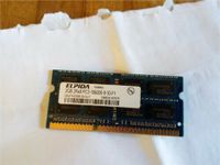 ELPIDA 1 x 2GB RAM 2Rx8 PC3-10600S-9-10-F1 Nordrhein-Westfalen - Schloß Holte-Stukenbrock Vorschau