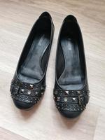 Schwarze Ballerinas mit Steinen Thüringen - Sondershausen Vorschau