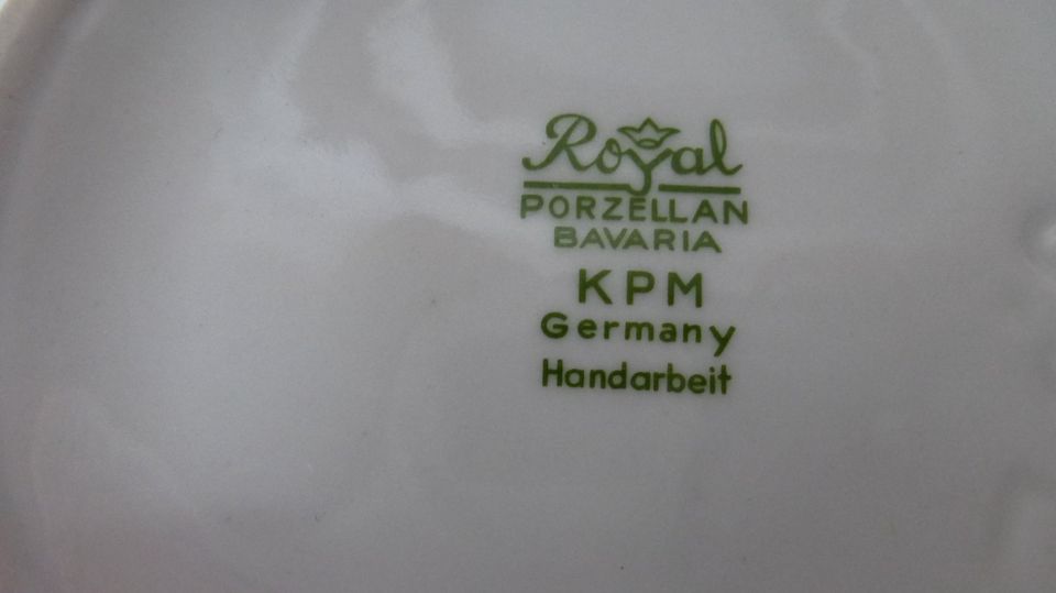 0,5 l Bierkrug Royal Porzellan Bavaria KPM -Die alte Harzburg- in Kleinmachnow