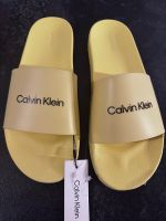 Original Calvin Klein Jeans Badesandalen in gelb Neu Größe 45 Rheinland-Pfalz - Ludwigshafen Vorschau