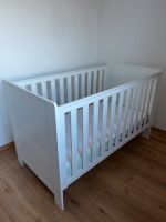 Kinderbett Babybett höhenverstellbar weiß mit ALVI Matratze Düsseldorf - Pempelfort Vorschau