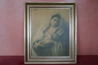 Bild mit Goldrahmen Muttergottes Maria mit Kind Gold Rahmen 58x48 Nordrhein-Westfalen - Oelde Vorschau