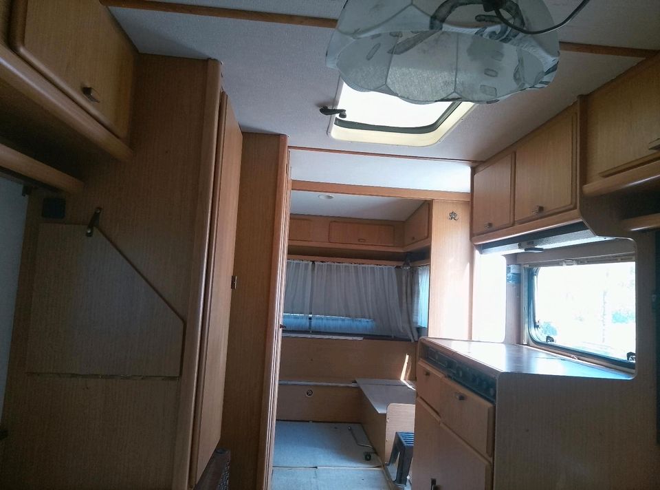 HYMER Eriba Nova 521 Wohnwagen 5 Personen mit Papieren fahrbereit in Roxel