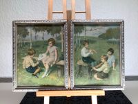2 Gemälde von dem Maler Simon Glücklich ( 1863 - 1943 ) antik Nordrhein-Westfalen - Mülheim (Ruhr) Vorschau