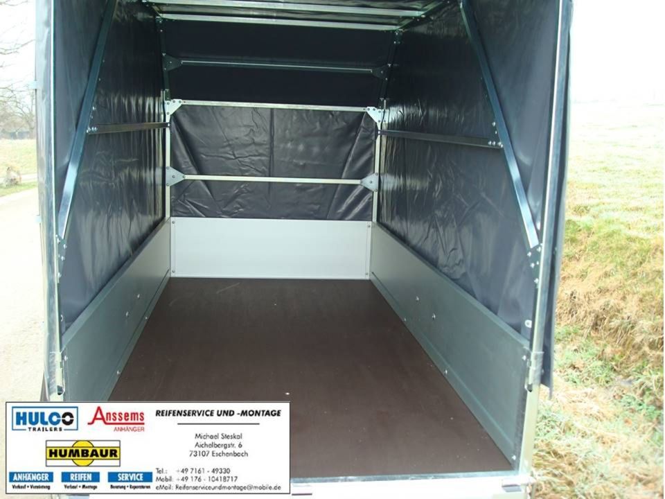 Anssems GT500-151x101x30, neu, PKW-Anhänger m. Aktionsplane in Hechingen