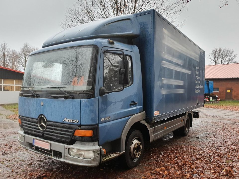 Mercedes Benz Atego 815 4x2 Koffer LKW deutsches Fahrzeug in Schneverdingen