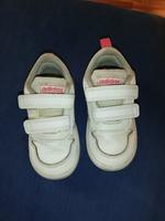 weiße Turnschuhe mit rosa Streifen Gr. 22 Bayern - Aresing Vorschau